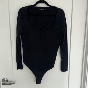 Black Abercrombie & Fitch Bodysuit